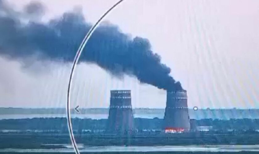 Selon les Russes, le feu à la centrale nucléaire de Zaporijjia est éteint